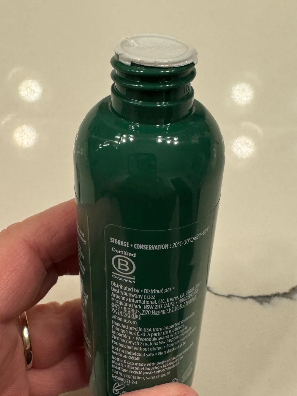 Arbonne Charcoal Concentrated Shower Gel - Unopened
